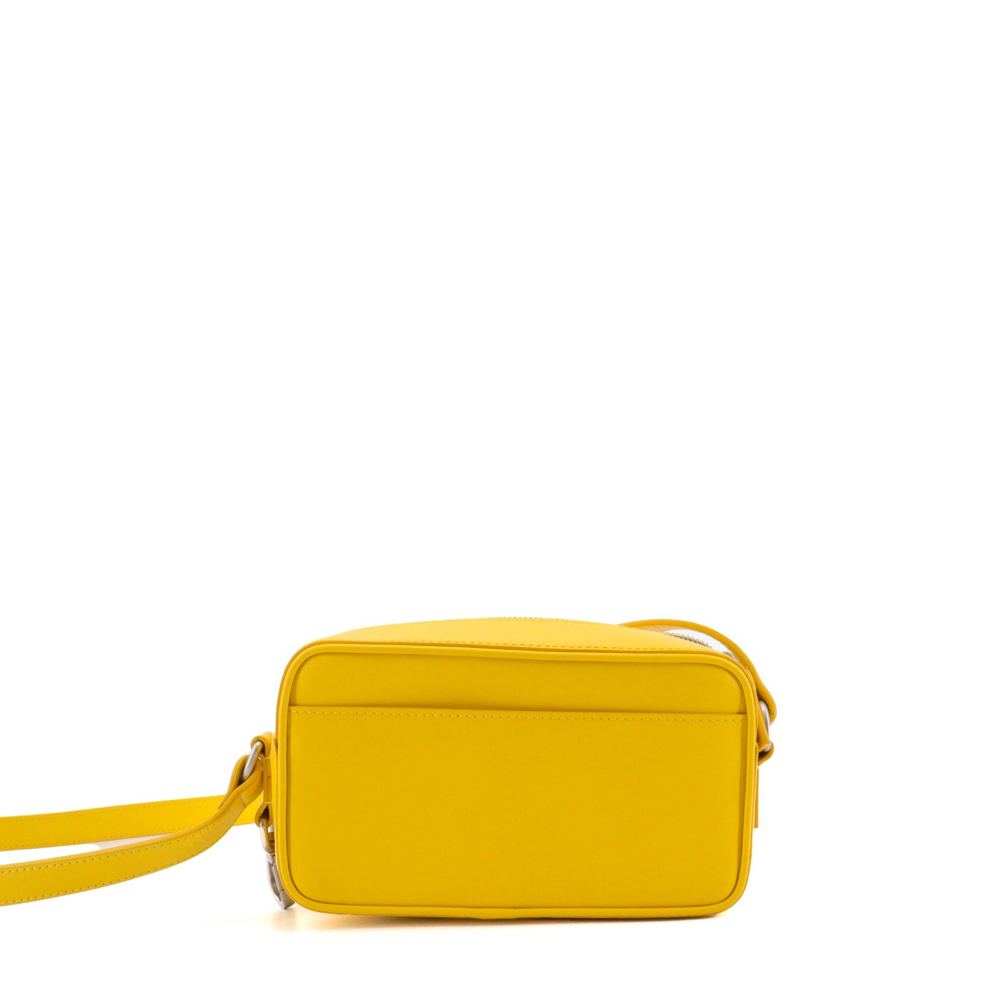 Jacquemus JACQUEMUS - Le Baneto Jacquemus shoulder bag in yellow leather Size ONE SIZE - 3 Thumbnail