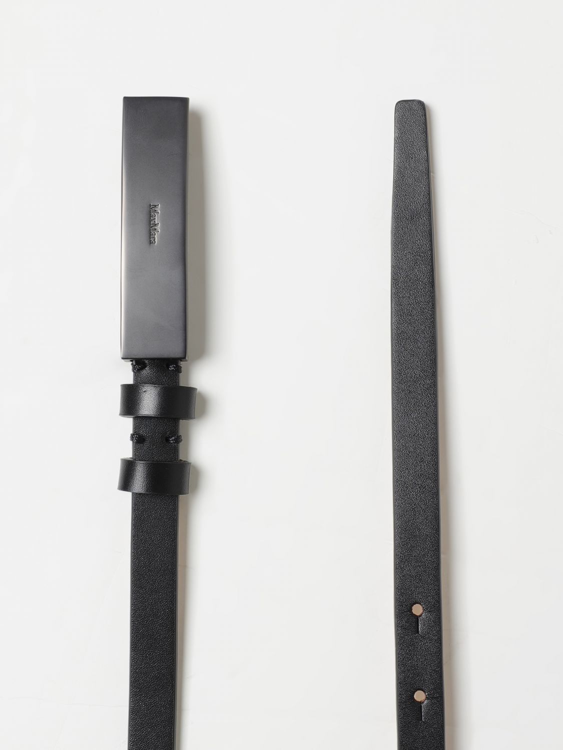 Max Mara Max Mara Belt Woman Black Size ONE SIZE - 3 Thumbnail