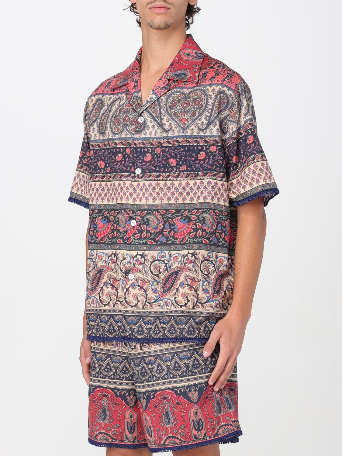 Valentino Valentino Shirt Men Multicolor Size US M / EU 48-50 / 2 - 4 Thumbnail