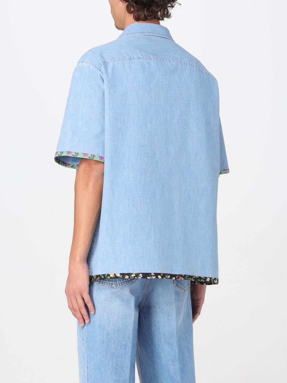 Valentino Valentino Shirt Men Denim Size US L / EU 52-54 / 3 - 3 Thumbnail