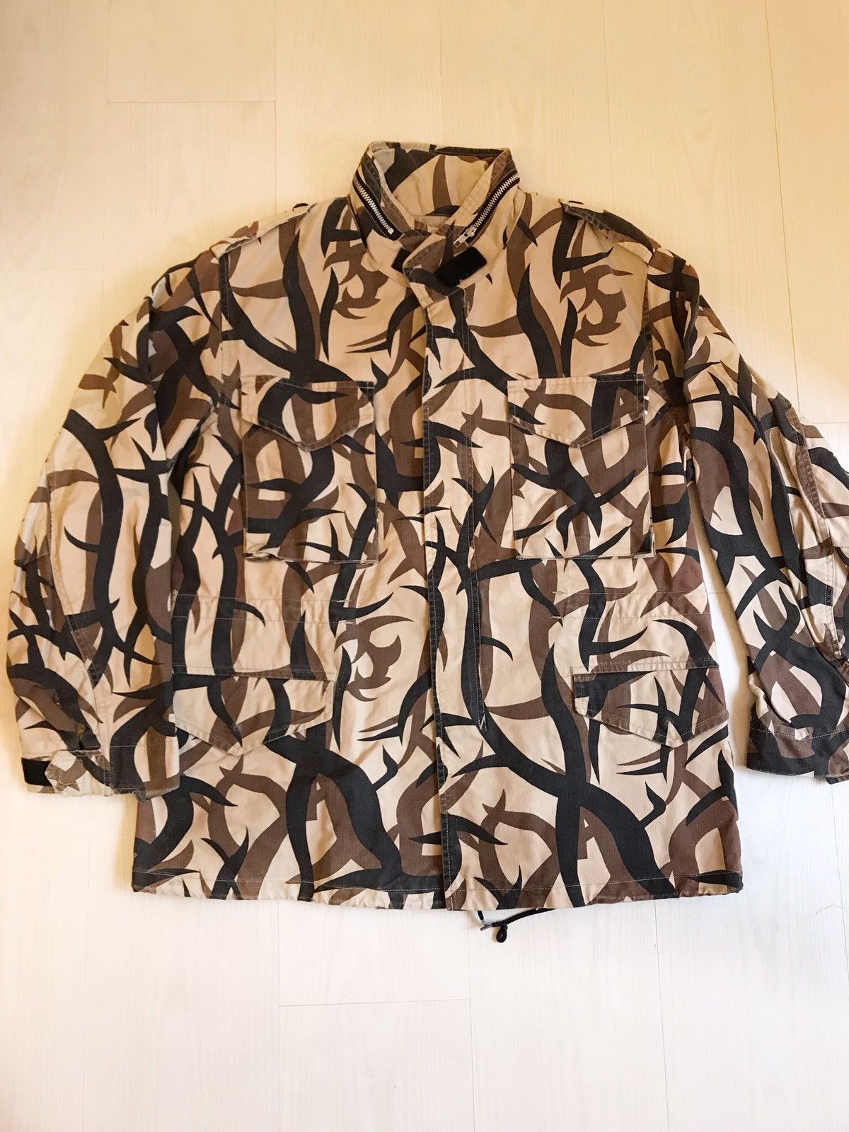 Bape Bape Thorns Camo Jacket Number Nine Trial Camo Nigo Kanye