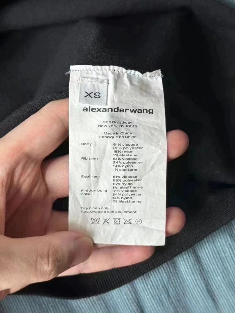 Alexander Wang Alexander Wang Short Sleeve Dress in Black-yf Size M / US 6-8 / IT 42-44 - 4 Thumbnail