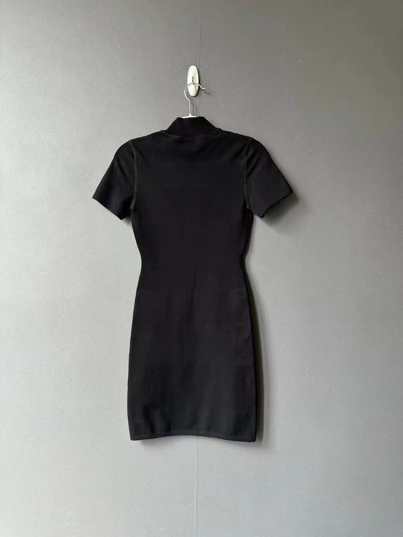 Alexander Wang Alexander Wang Short Sleeve Dress in Black-yf Size M / US 6-8 / IT 42-44 - 2 Thumbnail