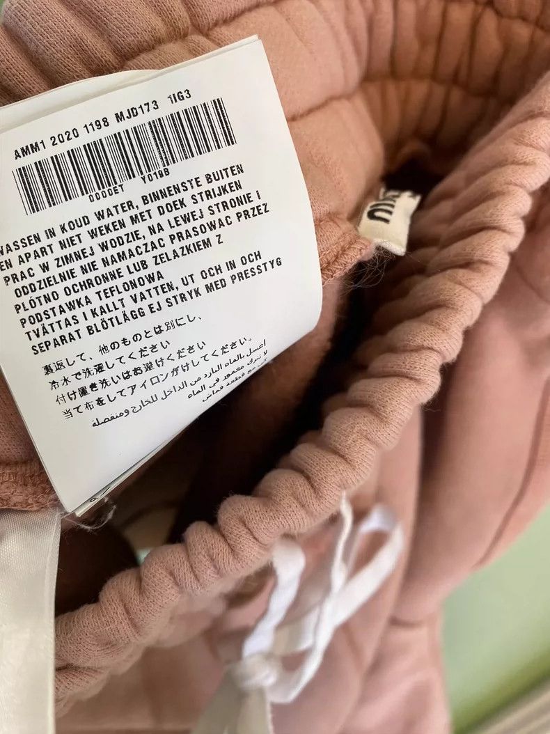Celine MiuMiu Logo Ruffle Hem Skirt-yf Size 22" - 6 Thumbnail