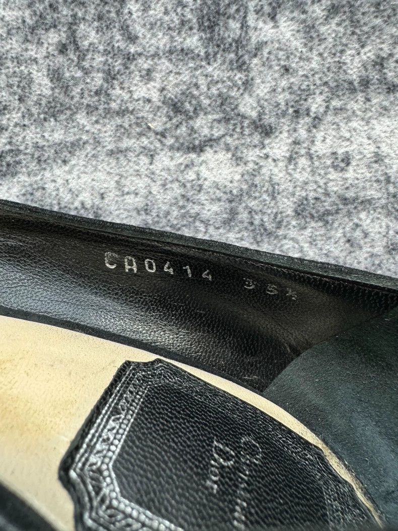 Dior Dior Black Suede High Heels Size 35.5-yf Size US 5 / IT 35 - 7 Thumbnail