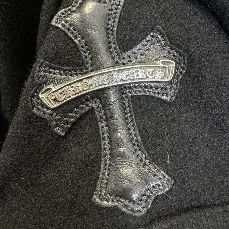 Chrome Hearts Chrome Hearts Wool Cross Overlay Coat-yf Size US M / EU 48-50 / 2 - 3 Thumbnail