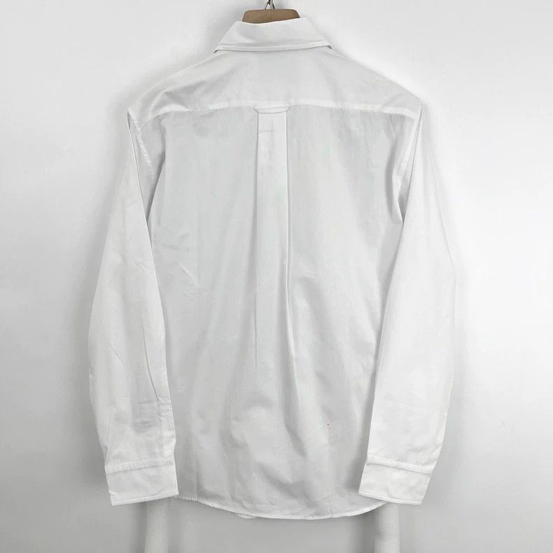 Miu Miu Miumiu White Long Sleeve Logo Shirt Size S / US 4 / IT 40 - 2 Thumbnail