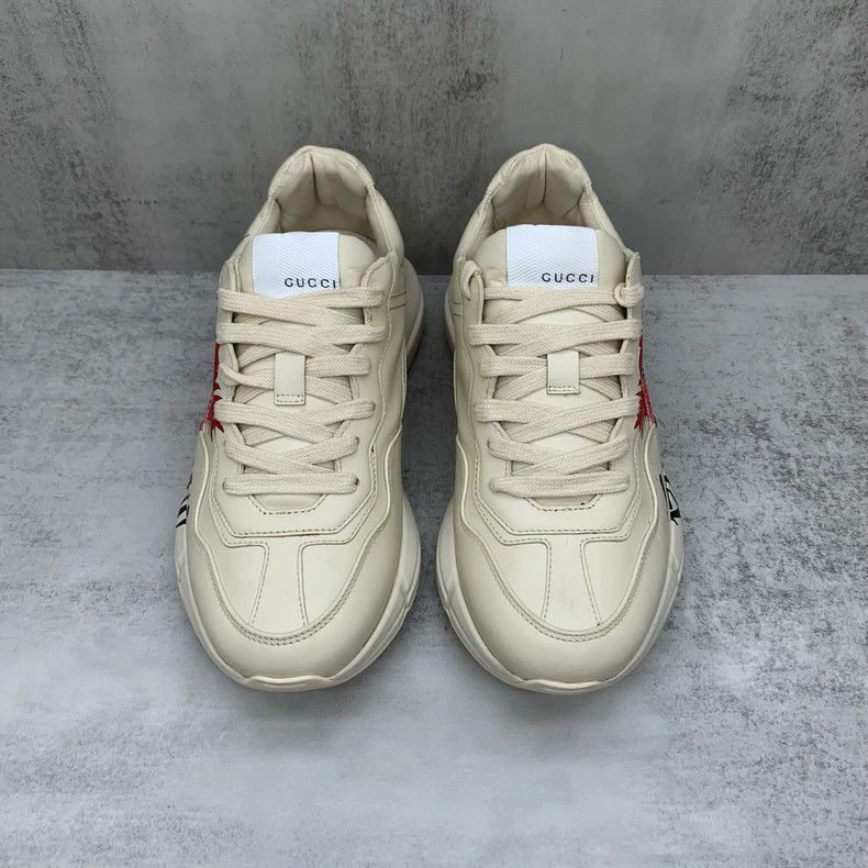Gucci Gucci Floral Dad Sneakers Size 36.5 Size US 6 / EU 39 - 4 Thumbnail