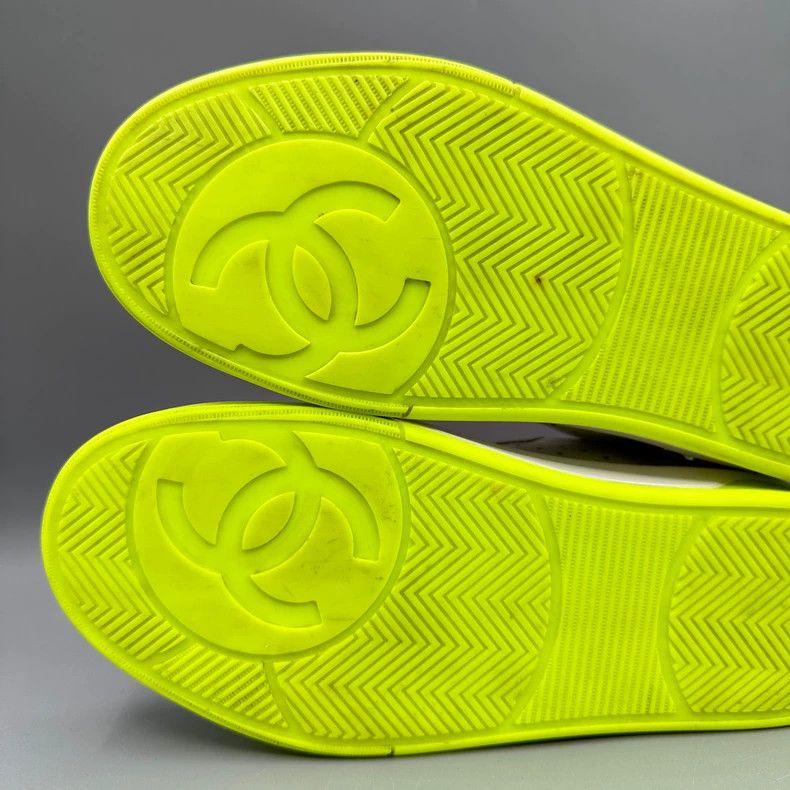 Chanel Chanel Colorful Sport Sneakers with Logo Size US 7 / IT 37 - 8 Thumbnail