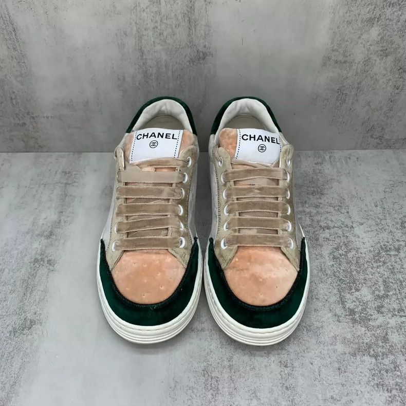 Chanel Chanel Velvet Panel Sneakers in Size 35.5 Size US 6 / IT 36 - 4 Thumbnail
