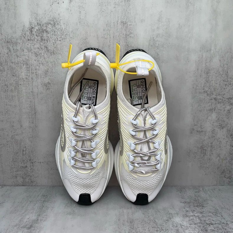 Gucci Gucci White Sneakers Size 36 Size US 6 / IT 36 - 6 Thumbnail