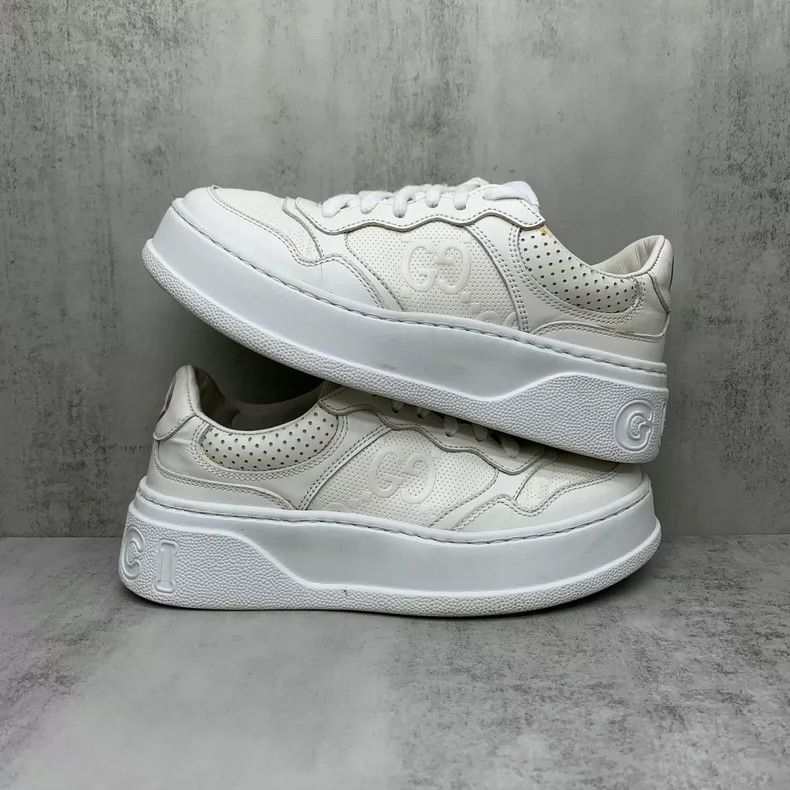 Gucci Gucci White Casual Sneakers Size 36.5 Size US 6.5 / EU 39-40 - 2 Thumbnail
