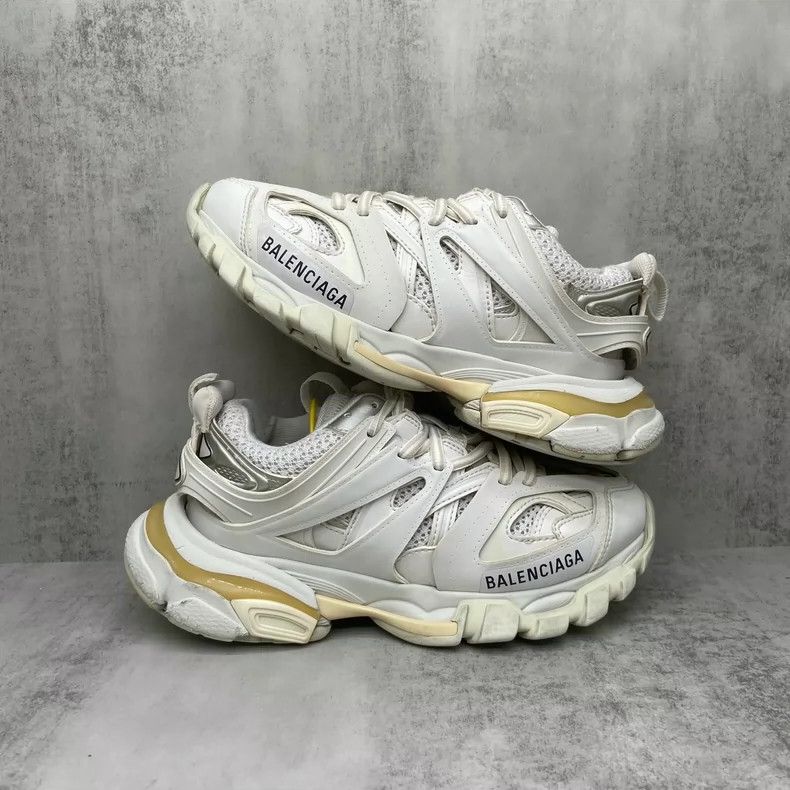 Balenciaga Balenciaga Track Sneakers Size 34 White Size US 5 / EU 37 - 3 Thumbnail