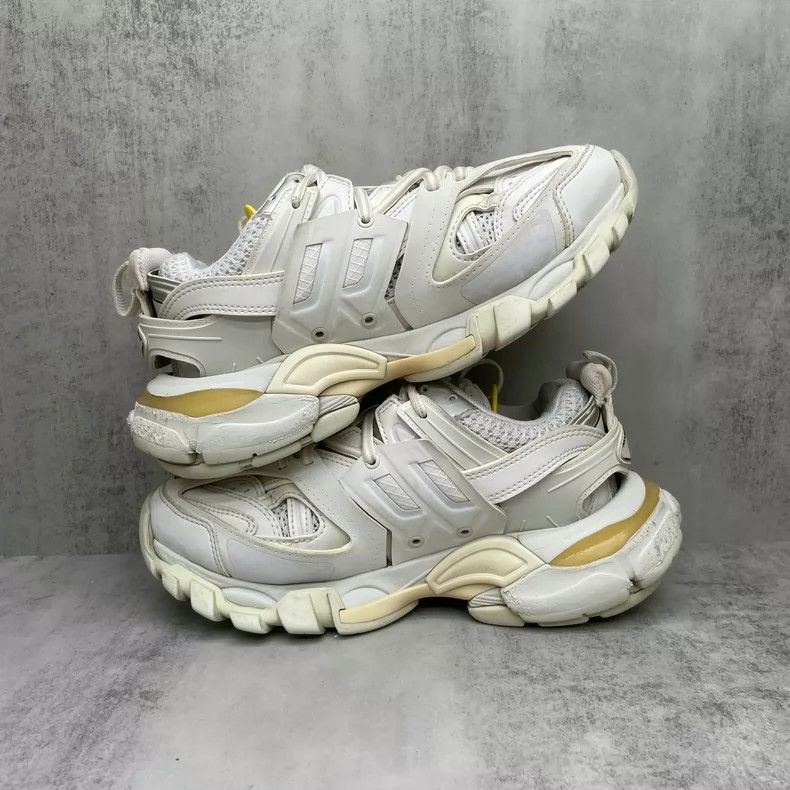 Balenciaga Balenciaga Track Sneakers Size 34 White Size US 5 / EU 37 - 2 Thumbnail