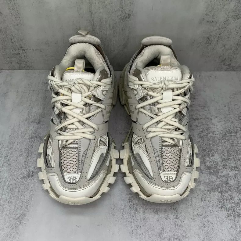 Balenciaga Balenciaga Track Sneakers in Beige Brown Size US 6 / EU 39 - 4 Thumbnail