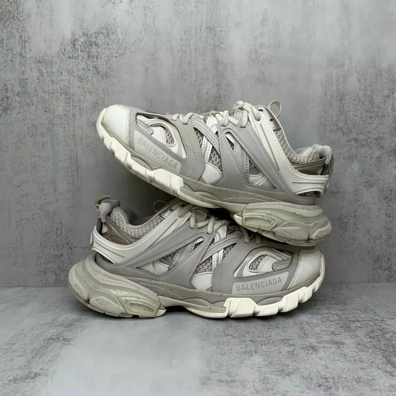 Balenciaga Balenciaga Track Sneakers in Beige Brown Size US 6 / EU 39 - 2 Thumbnail