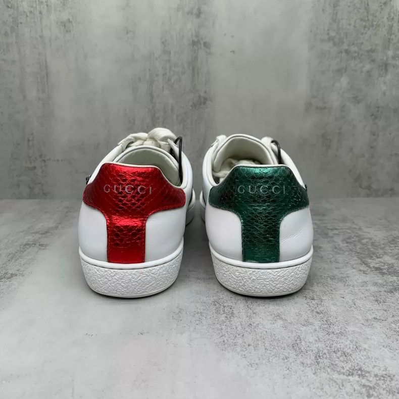 Gucci Gucci White Sneakers with Arrow Design Size US 6 / IT 36 - 5 Thumbnail