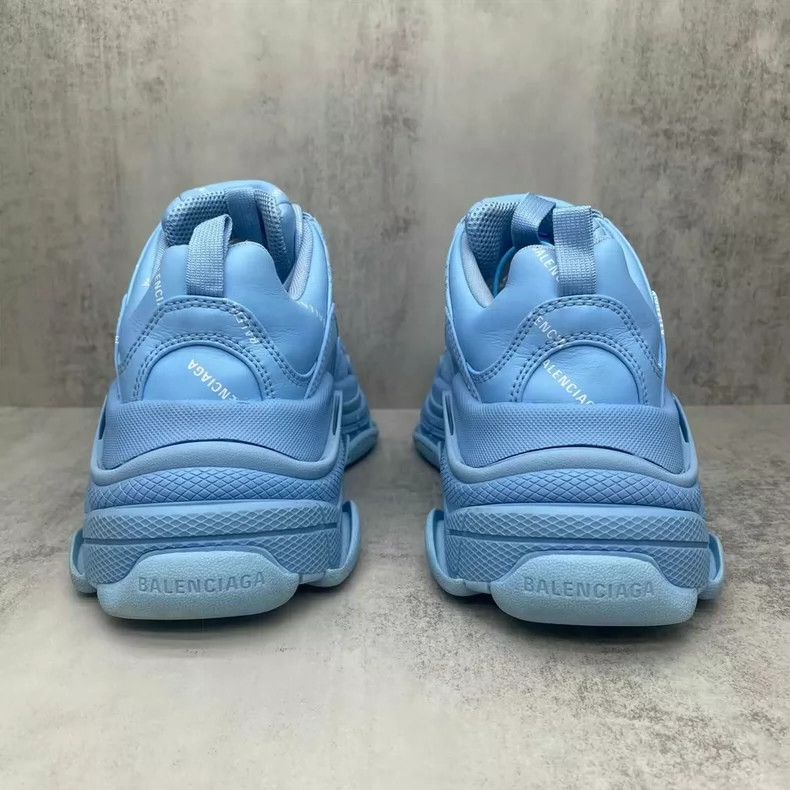 Balenciaga Balenciaga Triple S Blue Dad Sneakers Size US 8 / EU 41 - 5 Thumbnail