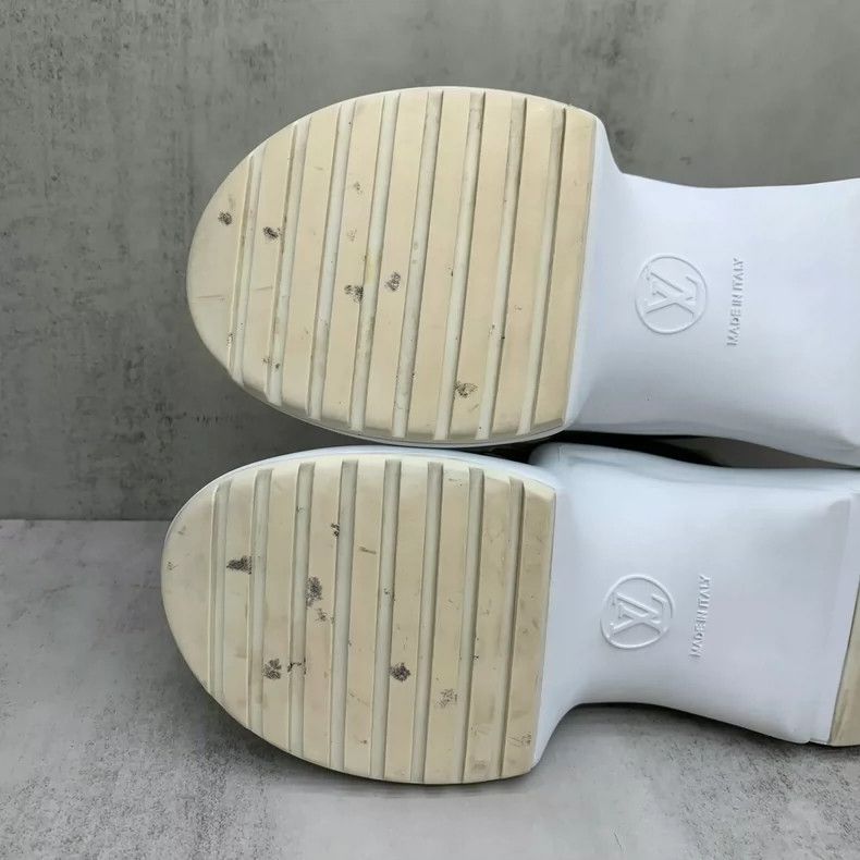 Louis Vuitton Green Dad Sneakers with White Accents Size US 11 / EU 44 - 8 Thumbnail