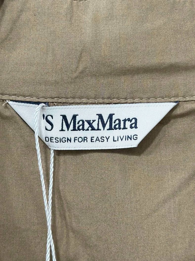 Max Mara Beige MaxMara Shirt with Pockets Size S / US 4 / IT 40 - 5 Thumbnail