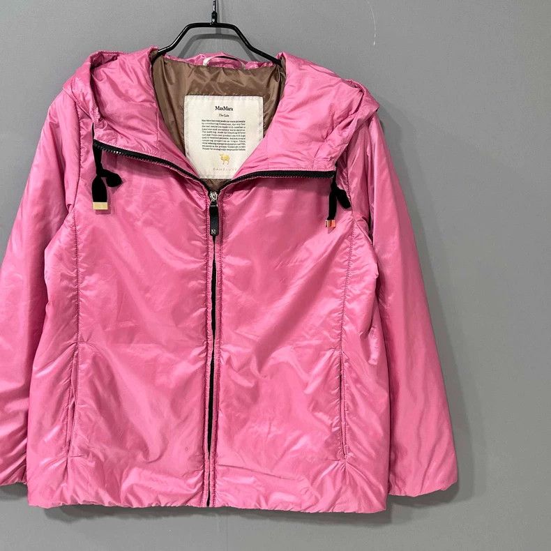 Max Mara Pink Camel Fur Jacket by MaxMara Size M / US 6-8 / IT 42-44 - 2 Thumbnail