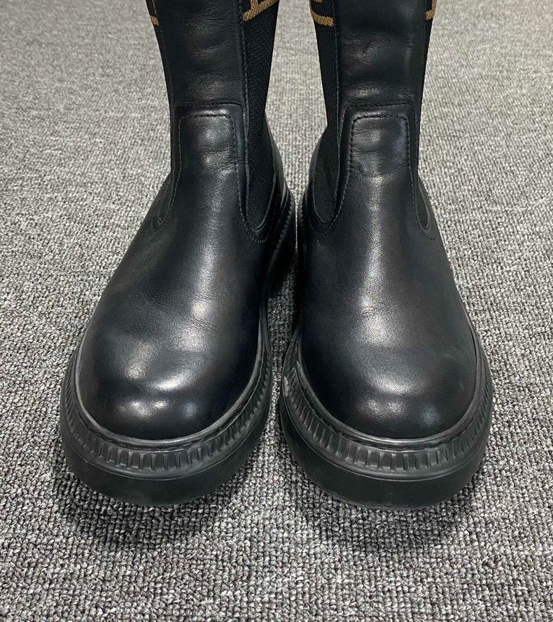 Fendi Classic Fendi Short Boots with Logo Design Size US 6 / IT 36 - 4 Thumbnail