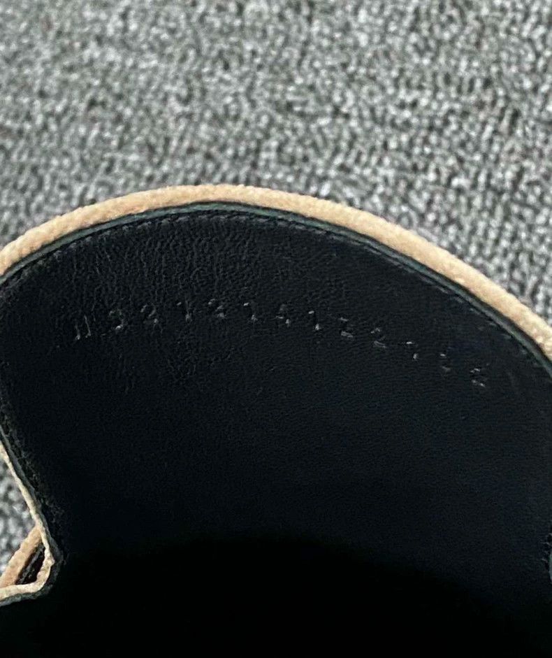 Hermes Velvet Mule Slippers with Buckle Detail Size US 6 / IT 36 - 7 Thumbnail