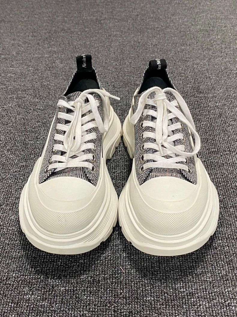 Alexander McQueen Alexander McQueen Thick Sole Canvas Shoes Size US 6 / IT 36 - 5 Thumbnail
