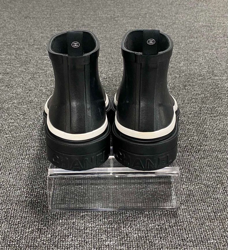 Chanel Chanel Double C Logo Short Boots Size US 8 / IT 38 - 5 Thumbnail