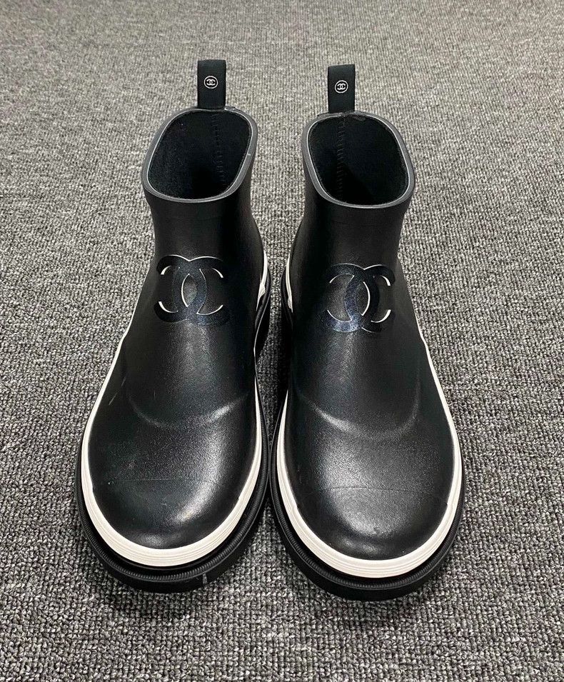 Chanel Chanel Double C Logo Short Boots Size US 8 / IT 38 - 4 Thumbnail