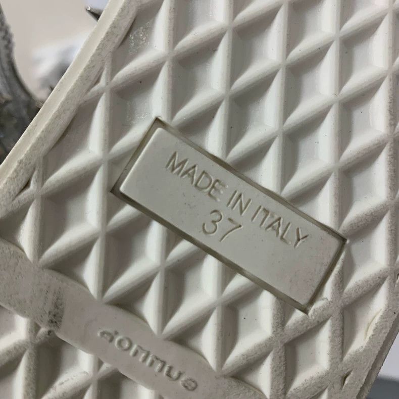 Giuseppe Zanotti Giuseppe Zanotti Silver Studded High-Top Sneakers Size US 6 / IT 36 - 8 Thumbnail