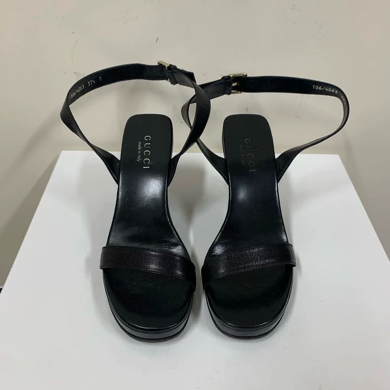 Gucci Gucci Platform High Heels Size 37.5 Size US 7 / IT 37 - 2 Thumbnail