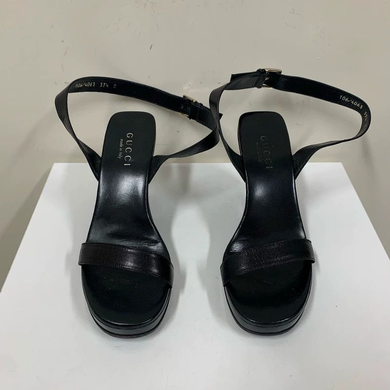 Gucci Gucci Platform High Heels Size 37.5 Size US 7 / IT 37 - 3 Thumbnail