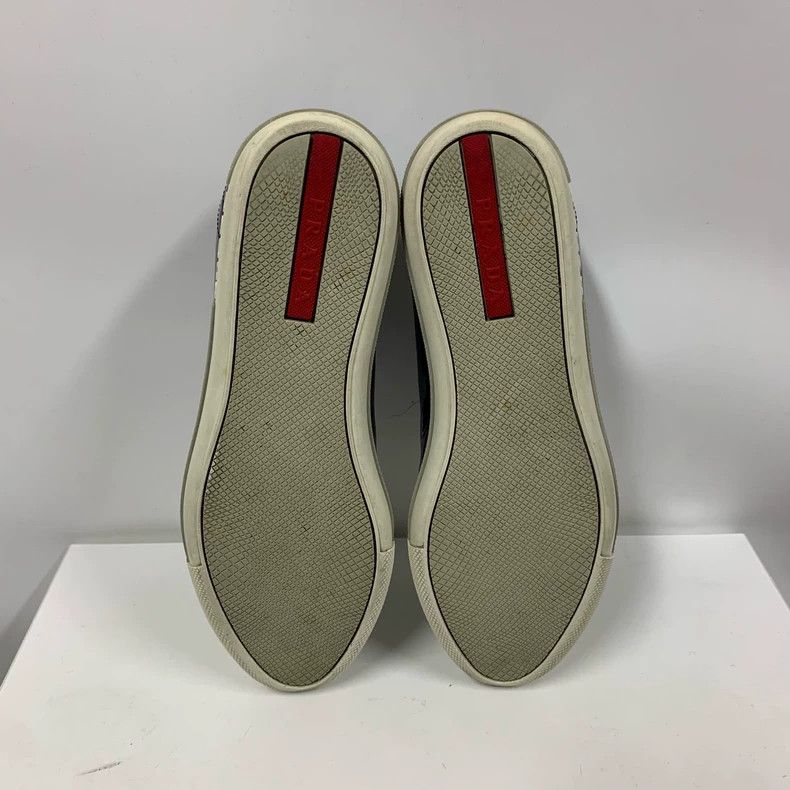 Prada Prada Patent Leather Sneakers Size 36.5 Size US 6 / IT 36 - 7 Thumbnail