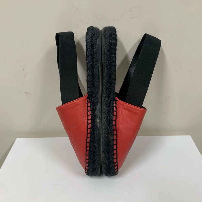 Kenzo Kenzo Red Tiger Head Slingback Shoes Size US 7 / IT 37 - 5 Thumbnail
