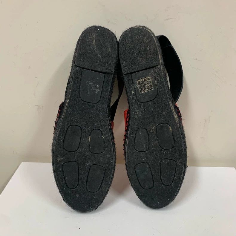 Kenzo Kenzo Red Tiger Head Slingback Shoes Size US 7 / IT 37 - 7 Thumbnail