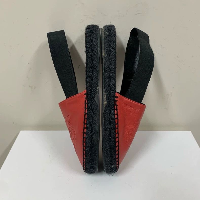 Kenzo Kenzo Red Tiger Head Slingback Shoes Size US 7 / IT 37 - 4 Thumbnail