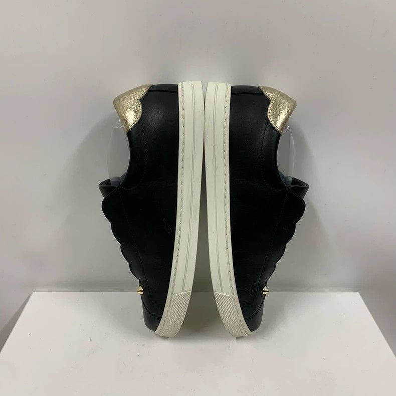 Fendi Fendi Black Slip-On Sneakers Size 37 Size US 6 / IT 36 - 5 Thumbnail