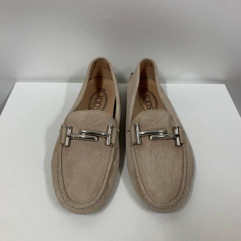 Tod's Tods Suede Moccasins Size 37 For Sale Size US 7 / IT 37 - 2 Thumbnail