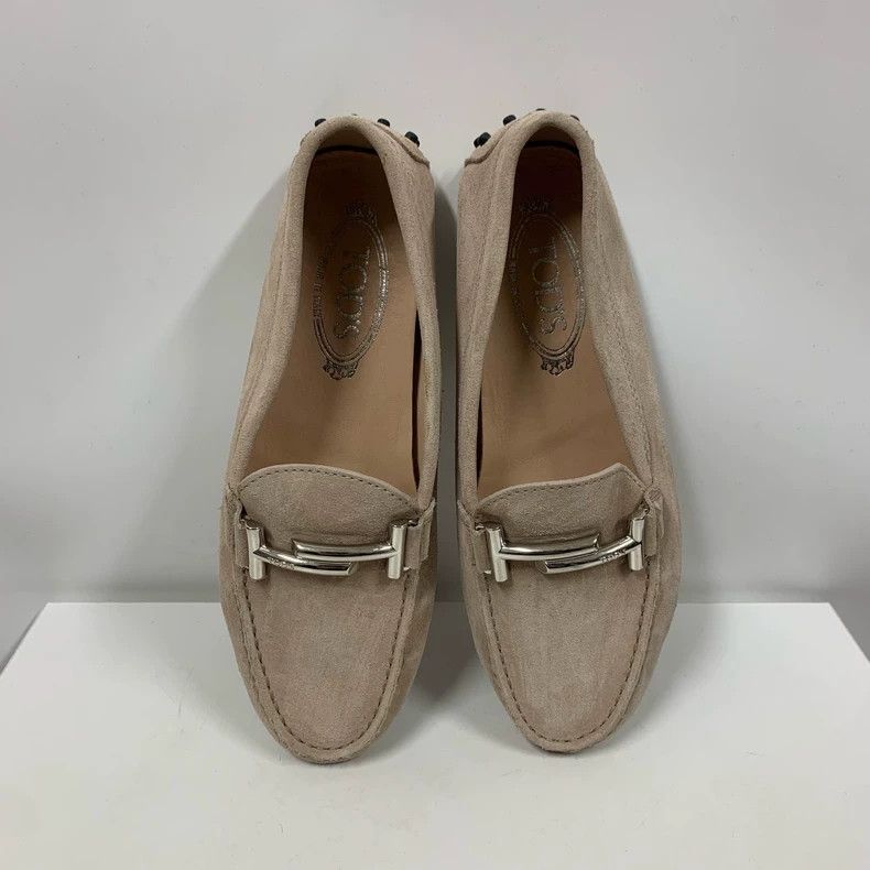Tod's Tods Suede Moccasins Size 37 For Sale Size US 7 / IT 37 - 3 Thumbnail