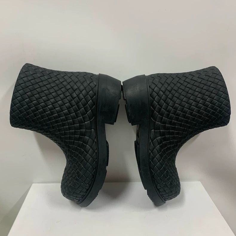 Bottega Veneta Bottega Veneta Black Woven Ankle Boots Size US 6 / IT 36 - 5 Thumbnail