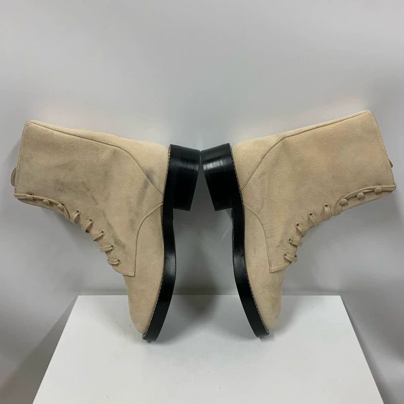 Stuart Weitzman Stuart Weitzman Crystal-Embellished Suede Boots Size US 5 / IT 35 - 5 Thumbnail