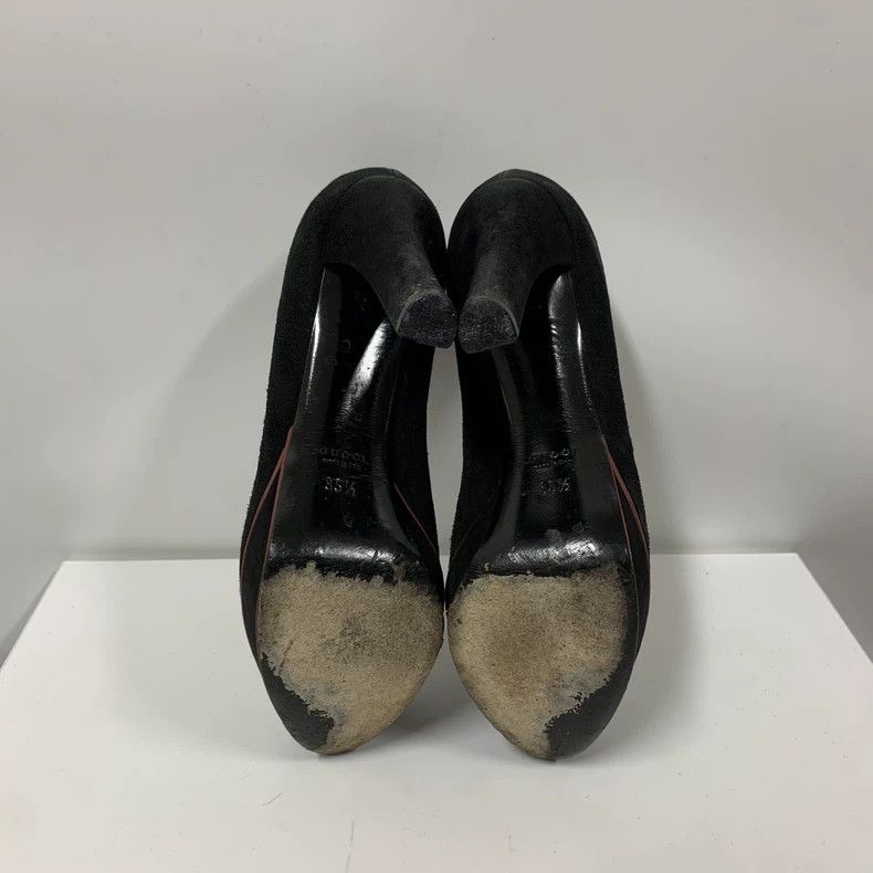 Gucci Gucci Velvet High Heels Size 35.5 Size US 4 / IT 34 - 7 Thumbnail