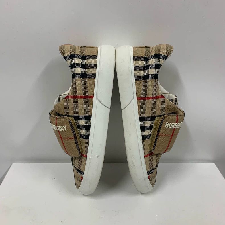Burberry Burberry Plaid Slip-On Sneakers Size 35 Size US 5 / IT 35 - 5 Thumbnail