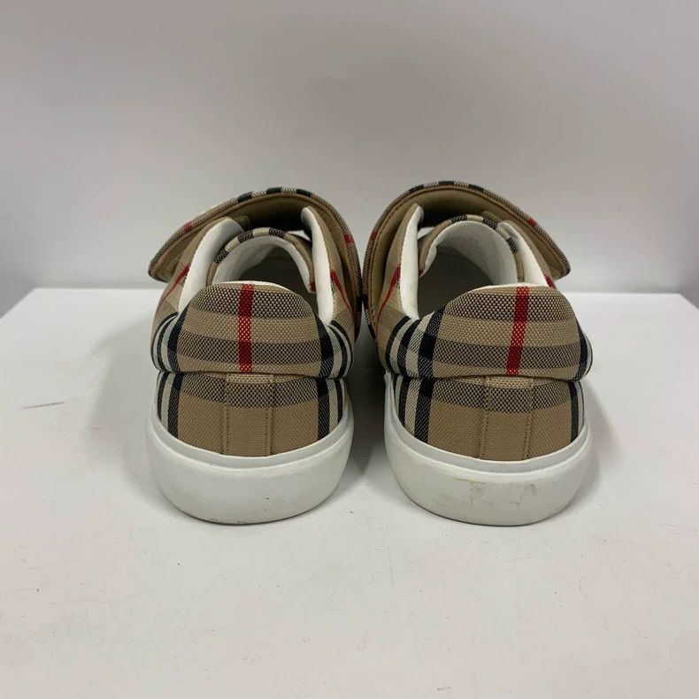 Burberry Burberry Plaid Slip-On Sneakers Size 35 Size US 5 / IT 35 - 6 Thumbnail