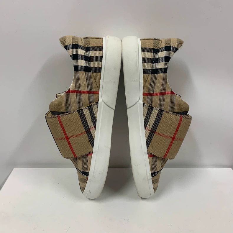 Burberry Burberry Plaid Slip-On Sneakers Size 35 Size US 5 / IT 35 - 4 Thumbnail