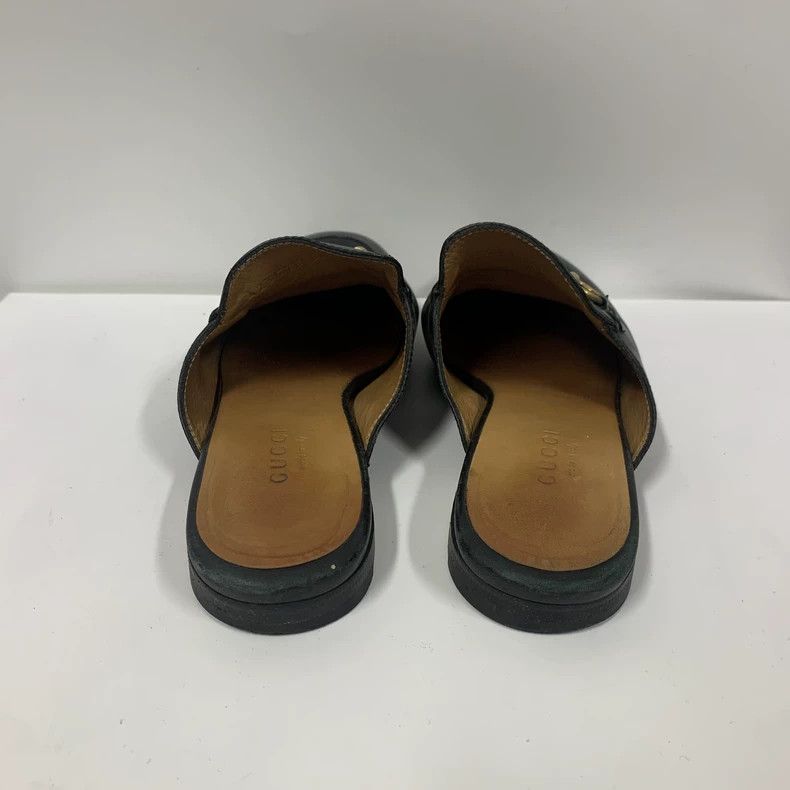 Gucci Gucci Black Classic Slip-On Shoes Size US 4 / IT 34 - 7 Thumbnail