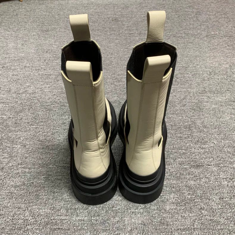 Bottega Veneta Bottega Veneta White Knee-High Boots Size US 6 / IT 36 - 6 Thumbnail