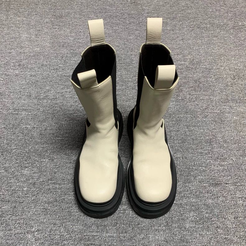 Bottega Veneta Bottega Veneta White Knee-High Boots Size US 6 / IT 36 - 3 Thumbnail
