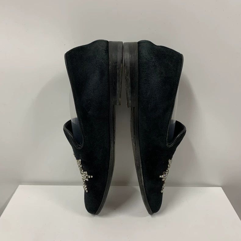 Alexander McQueen Snowflake Embellished Shoes